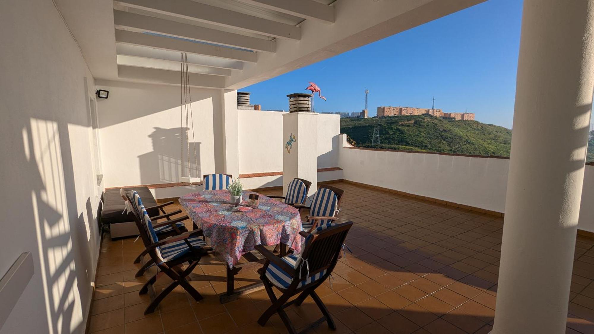 Atico Arcos Terraza Relax Apartment Arcos de la Frontera Luaran gambar